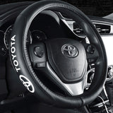 TOYOTA PVC Leather Steering Wheel Cover Fits most Japanese Cars (High Quality)