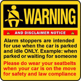 SUBARU Car Seat Belt Alarm Stopper