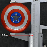 Captain America Car Center Wheel Cap Badge Aluminum Metal Sticker