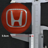 HONDA Car Center Wheel Cap Badge Aluminum Metal Sticker