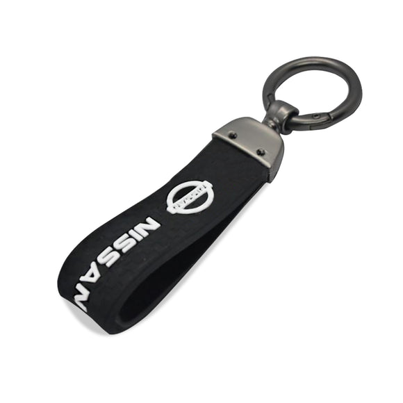 Nissan Car Logo Rubber Key Chain Key Ring