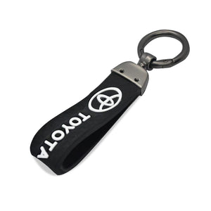Toyota Car Logo Rubber Key Chain Key Ring