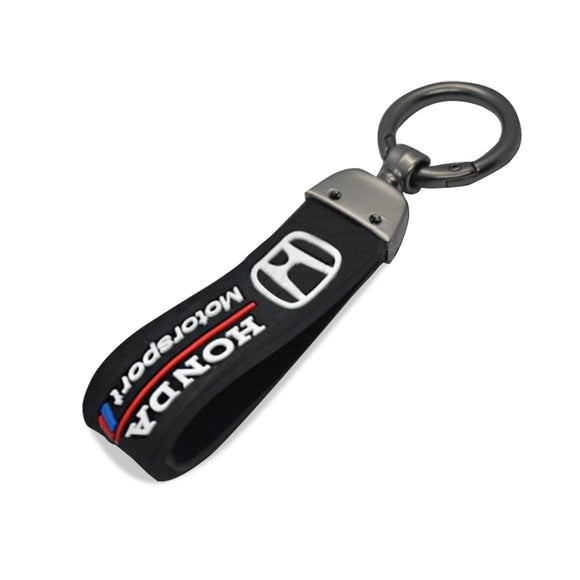 Honda Car Logo Rubber Key Chain Key Ring