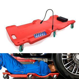 40.5 inches Automotive Mechanical Mechanic Car Creeper (Red)