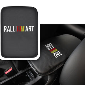 RALLIART Car Automobiles Armrests Pads Cover