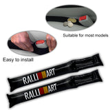 Leather Seat Gap Filler Soft Pads Cover for Ralliart Power Model