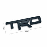 Car Sticker 3D Metal Sticker TRD 3.5cm x 12.5 cm