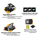 Infinite Rechargeable LED Work Light 180° rounded / 180° Square / 360°